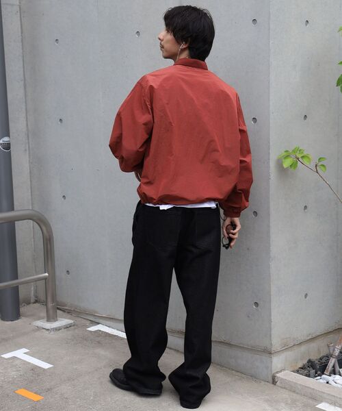 FFEIN（フェイン）の「FFEIN（フェイン）】ナイロンチェックドローコードブルゾン / ポロシャツ ナイロン プリント ドローコード チェック ポケット（ポロシャツ・メンズ・ブラウン/ブラック/ワイン・SMALL/MEDIUM/LARGE）」の7枚目の写真