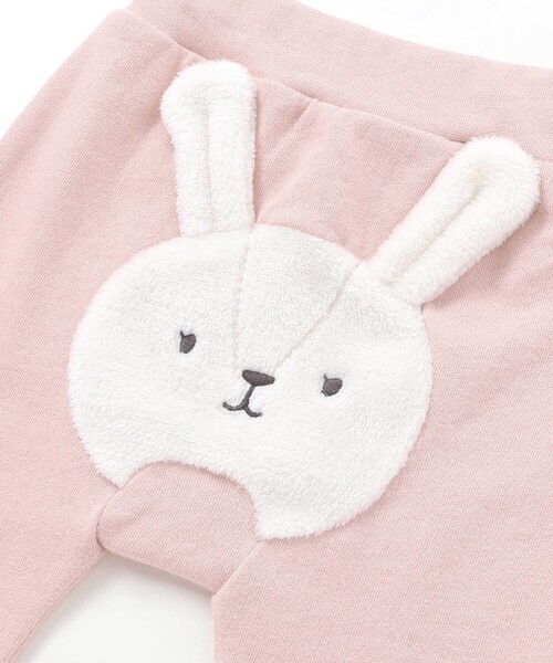SLAP SLIP BABY（スラップスリップベビー）の「アニマルウサギクマネコおしりパッチパンツベビー(70~80cm)（その他ベビーウェア・キッズ・ブラウン/ピンク/オフホワイト・FREE）」の10枚目の写真
