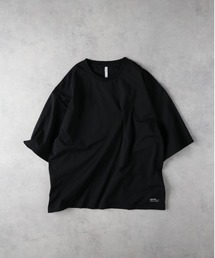 PLUS ONE(プラスワン)【メンズ】裾ワンポイントロゴ半袖Tシャツ