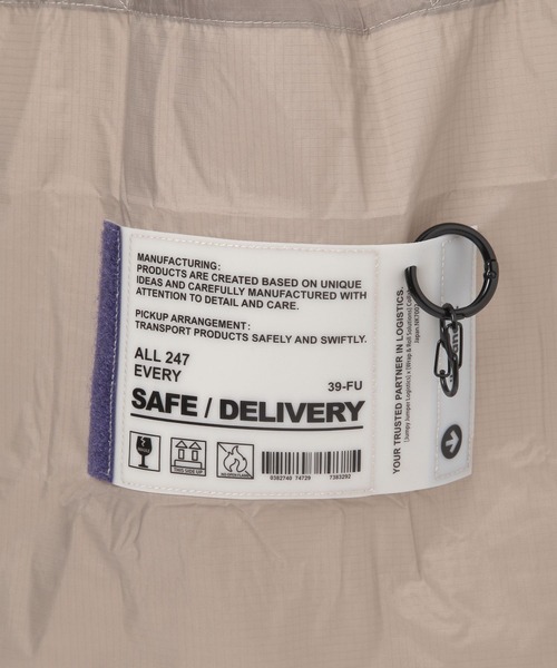 niko and...(ニコアンド)の「オリジナル 面ファスナーエコバッグ(エコバッグ/サブバッグ・レディース・ブラック/オレンジ/グリーン/イエロー/ブルー/グレー・0)」の17枚目の写真