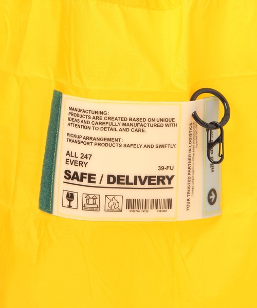 niko and...(ニコアンド)の「オリジナル 面ファスナーエコバッグ(エコバッグ/サブバッグ・レディース・ブラック/オレンジ/グリーン/イエロー/ブルー/グレー・0)」の19枚目の写真