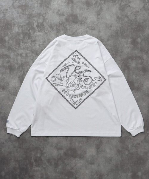 TES BANDANA EMB LONG SLEEVE BIG T-SHIRT / ロンT（Tシャツ