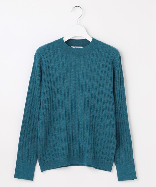 J.PRESS(ジェイプレス)の「KNIT BASIC クルーネック ニット(ニット/セーター・レディース・ダークブラウン系/ネイビー系/ベージュ系/オレンジ系/パイングリーン系・LARGE/MEDIUM)」の15枚目の写真