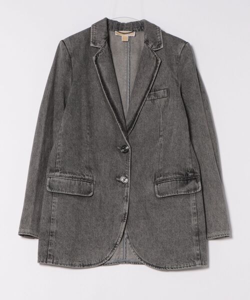 MICHAEL KORS(マイケルコース)の「ボーイフレンド デニム ブレザー(テーラードジャケット・レディース・グレー系・0/2/4)」の5枚目の写真