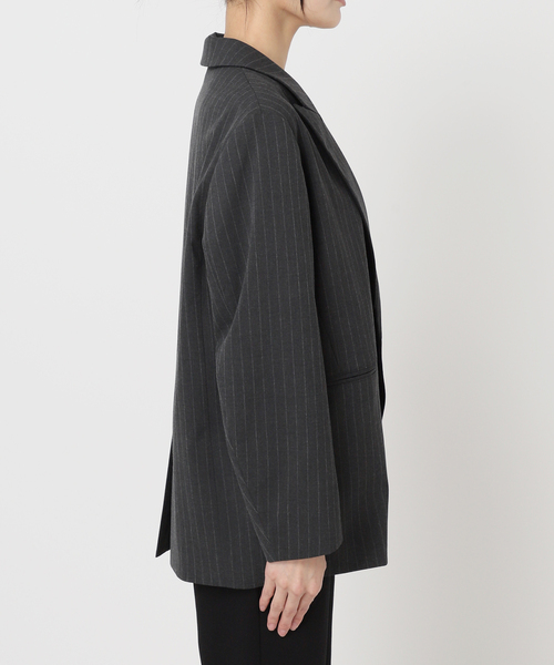 ORDINARY ストライプジャケット（テーラードジャケット）｜OUTDOOR
