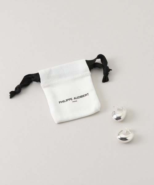 IENA（イエナ）の「PHILIPPE AUDIBERT/フィリップ・オーディベール BO6671 earring ピアス(両耳) BO6671（ピアス（両耳用）・レディース・シルバー・FREE）」の9枚目の写真