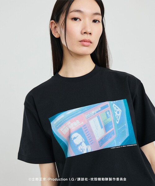 City Ambient Products(シティアンビエントプロダクツ)の「City Ambient Products: 攻殻機動隊 SAC 2nd GIG Tシャツ(Tシャツ/カットソー・メンズ・チャコールグレー/グレー/ブラック/ダークグレー・SMALL/MEDIUM/LARGE)」の5枚目の写真