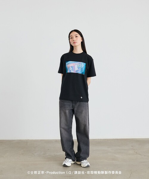 City Ambient Products(シティアンビエントプロダクツ)の「City Ambient Products: 攻殻機動隊 SAC 2nd GIG Tシャツ(Tシャツ/カットソー・メンズ・チャコールグレー/グレー/ブラック/ダークグレー・SMALL/MEDIUM/LARGE)」の7枚目の写真