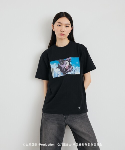 City Ambient Products(シティアンビエントプロダクツ)の「City Ambient Products: 攻殻機動隊 SAC 2nd GIG Tシャツ(Tシャツ/カットソー・メンズ・チャコールグレー/グレー/ブラック/ダークグレー・SMALL/MEDIUM/LARGE)」の8枚目の写真