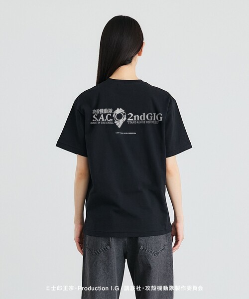 City Ambient Products(シティアンビエントプロダクツ)の「City Ambient Products: 攻殻機動隊 SAC 2nd GIG Tシャツ(Tシャツ/カットソー・メンズ・チャコールグレー/グレー/ブラック/ダークグレー・SMALL/MEDIUM/LARGE)」の9枚目の写真