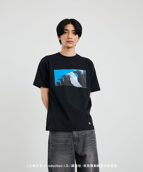 City Ambient Products(シティアンビエントプロダクツ)の「City Ambient Products: 攻殻機動隊 SAC 2nd GIG Tシャツ(Tシャツ/カットソー・メンズ・チャコールグレー/グレー/ブラック/ダークグレー・SMALL/MEDIUM/LARGE)」の10枚目の写真