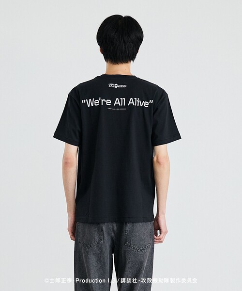 City Ambient Products(シティアンビエントプロダクツ)の「City Ambient Products: 攻殻機動隊 SAC 2nd GIG Tシャツ(Tシャツ/カットソー・メンズ・チャコールグレー/グレー/ブラック/ダークグレー・SMALL/MEDIUM/LARGE)」の14枚目の写真