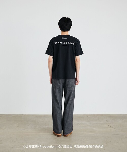 City Ambient Products（シティアンビエントプロダクツ）の「City Ambient Products: 攻殻機動隊 SAC 2nd GIG Tシャツ（Tシャツ/カットソー・メンズ・チャコールグレー/グレー/ブラック/ダークグレー・SMALL/MEDIUM/LARGE）」の22枚目の写真