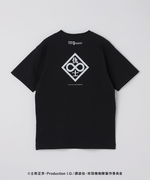 City Ambient Products（シティアンビエントプロダクツ）の「City Ambient Products: 攻殻機動隊 SAC 2nd GIG Tシャツ（Tシャツ/カットソー・メンズ・チャコールグレー/グレー/ブラック/ダークグレー・SMALL/MEDIUM/LARGE）」の15枚目の写真