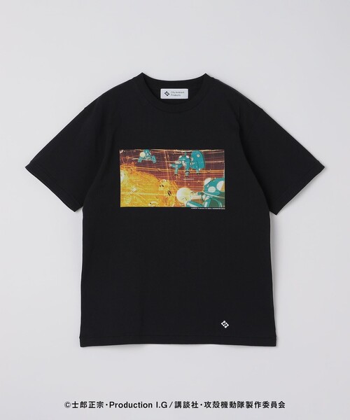 City Ambient Products（シティアンビエントプロダクツ）の「City Ambient Products: 攻殻機動隊 SAC 2nd GIG Tシャツ（Tシャツ/カットソー・メンズ・チャコールグレー/グレー/ブラック/ダークグレー・SMALL/MEDIUM/LARGE）」の14枚目の写真