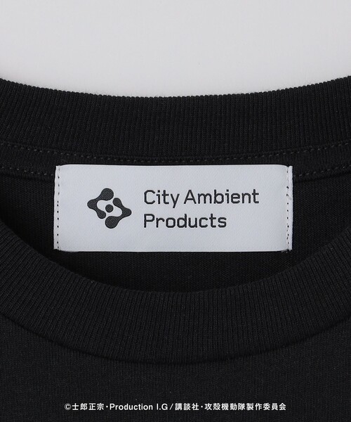 City Ambient Products（シティアンビエントプロダクツ）の「City Ambient Products: 攻殻機動隊 SAC 2nd GIG Tシャツ（Tシャツ/カットソー・メンズ・チャコールグレー/グレー/ブラック/ダークグレー・SMALL/MEDIUM/LARGE）」の9枚目の写真