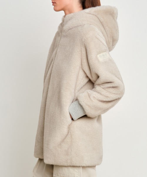 TATRAS（タトラス）の「TATRAS(タトラス) ARABIS アラビス（ブルゾン・レディース・ライトグレー/モカ・1/2/4/3）」の3枚目の写真