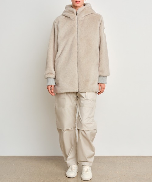 TATRAS（タトラス）の「TATRAS(タトラス) ARABIS アラビス（ブルゾン・レディース・ライトグレー/モカ・1/2/4/3）」の5枚目の写真