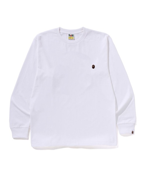 ONE POINT LS TEE（Tシャツ/カットソー）｜A BATHING APE（ア