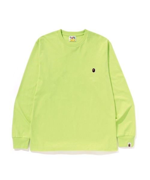 ONE POINT LS TEE（Tシャツ/カットソー）｜A BATHING APE（ア