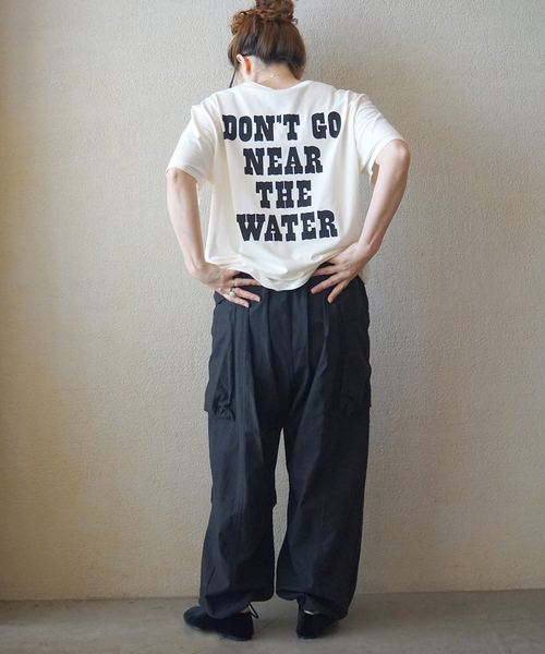 JOURNAL STANDARD LUXE（ジャーナルスタンダード　ラックス）の「《追加》ミリタリークロス カーゴパンツ（カーゴパンツ・レディース・ブラック/カーキ・FREE）」の6枚目の写真