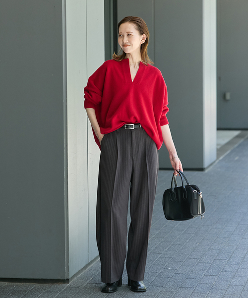 WEB限定追加》MUSIC カフタンプルオーバー（ニット/セーター