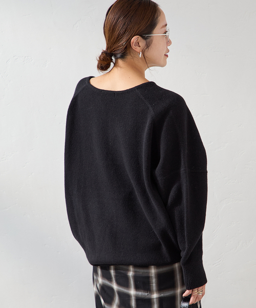 WEB限定追加》MUSIC カフタンプルオーバー（ニット/セーター