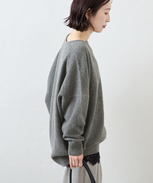 【24AW】 JOURNAL STANDARD MUSIC カフタンプルオーバー 追加》MUSIC カフタンプルオーバー（ニット／セーター）｜JOURNAL