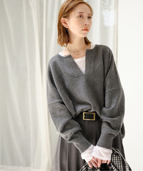 セール】《WEB限定追加》MUSIC カフタンプルオーバー（ニット/セーター