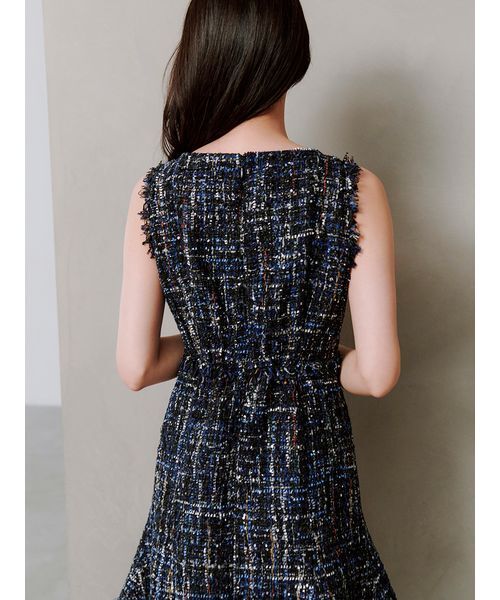 ツイードミニワンピース（ワンピース）｜SNIDEL（スナイデル）の