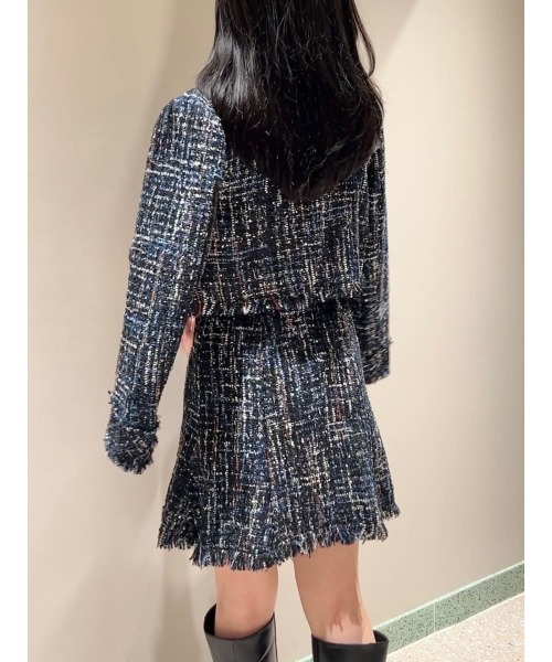 ツイードミニワンピース（ワンピース）｜SNIDEL（スナイデル）の