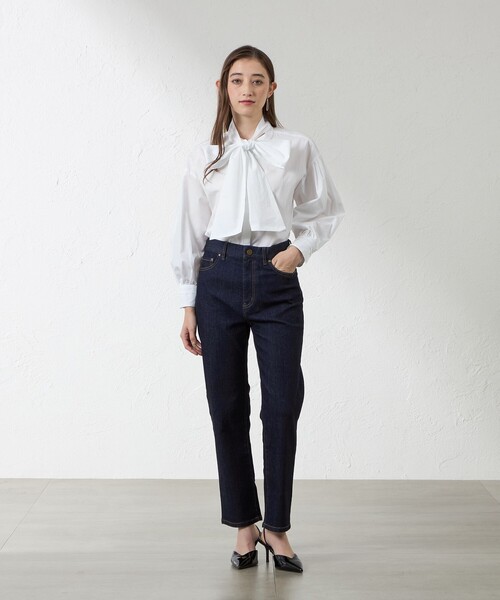 amaca（アマカ）の「【Anniversary　Piece】THOMAS MASON ブロード（シャツ/ブラウス・レディース・オフホワイト・38）」の3枚目の写真