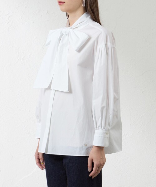 amaca（アマカ）の「【Anniversary　Piece】THOMAS MASON ブロード（シャツ/ブラウス・レディース・オフホワイト・38）」の6枚目の写真