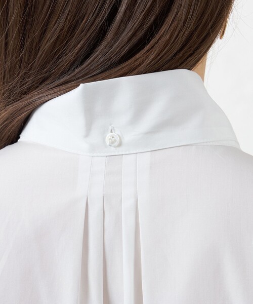 amaca（アマカ）の「【Anniversary　Piece】THOMAS MASON ブロード（シャツ/ブラウス・レディース・オフホワイト・38）」の10枚目の写真