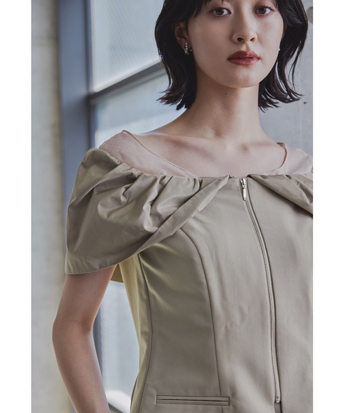 niana(ニアナ)の「ノットシャツドッキングセットアップドレス 2点セット パンツドレス セパレート ワイドパンツ 結婚式 二次会 同窓会 成人式 お呼ばれ パーティードレス オケージョンドレス(パンツドレス・レディース・チャコール/ベージュ/ブラック・L/M/S)」の19枚目の写真