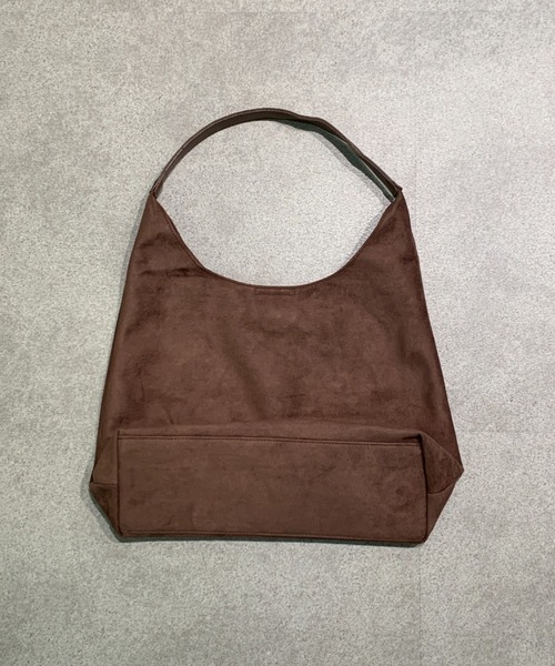 SHEPP(シープ)の「フェイクスエード ショルダーバッグ / インポーチ付き(ショルダーバッグ・レディース・アイボリー/ブラウン/ブラック・F)」の10枚目の写真