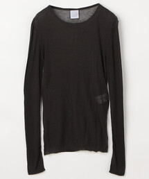 GOODPEOPLE GOODSTITCHING GOODPRODUCT/グッドピープルグッドスティッチンググッドプロダクト Crew Neck Long Sleeve T / クルーネック シアーロングスリーブTシャツ