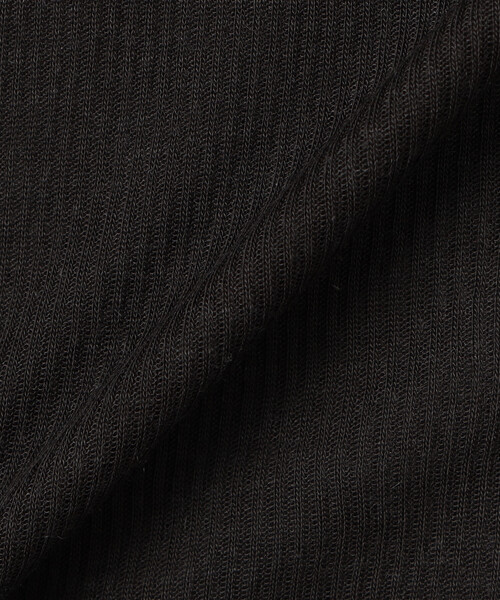 GOOD PEOPLE GOOD STITCHING GOOD PRODUCT(グッドピープルグッドスティッチンググッドプロダクト)の「GOODPEOPLE GOODSTITCHING GOODPRODUCT/グッドピープルグッドスティッチンググッドプロダクト Crew Neck Long Sleeve T / クルーネック シアーロングスリーブTシャツ(Tシャツ/カットソー・レディース・ブラック/チャコールグレー/ホワイト・SMALL)」の12枚目の写真