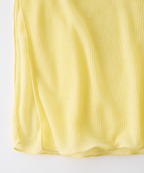 GOOD PEOPLE GOOD STITCHING GOOD PRODUCT(グッドピープルグッドスティッチンググッドプロダクト)の「GOODPEOPLE GOODSTITCHING GOODPRODUCT/グッドピープルグッドスティッチンググッドプロダクト Crew Neck Long Sleeve T / クルーネック シアーロングスリーブTシャツ(Tシャツ/カットソー・レディース・ブラック/チャコールグレー/ホワイト・SMALL)」の13枚目の写真