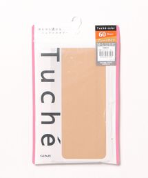 Tuche（トゥシェ）の「Tuche/トゥシェ　カラータイツ　ほんのり透けるニュアンスカラー 60デニール プレーンタイプ（タイツ/ストッキング）」