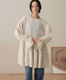 LOWRYS FARM（ローリーズファーム）の「ティアードミニワンピースＬＳ　581975（ワンピース・レディース）」