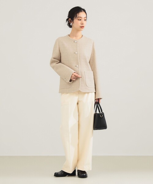 ミックスツイード ジャケット（その他アウター）｜Demi-Luxe BEAMS