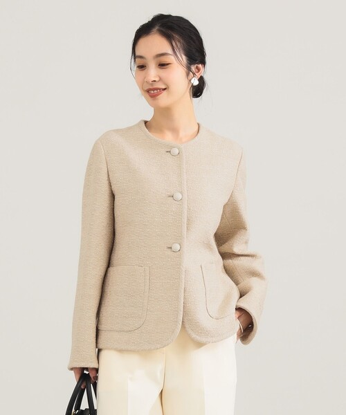 ミックスツイード ジャケット（その他アウター）｜Demi-Luxe BEAMS