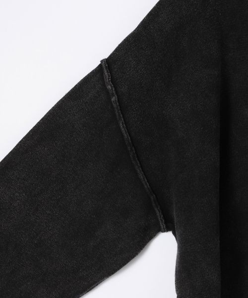 JEANASIS（ジーナシス）の「12Gストーンウォッシュカットライクプルオーバー/595826（ニット/セーター・レディース・グリーン系その他/ブラウン/グレー/ブラック・FREE）」の10枚目の写真