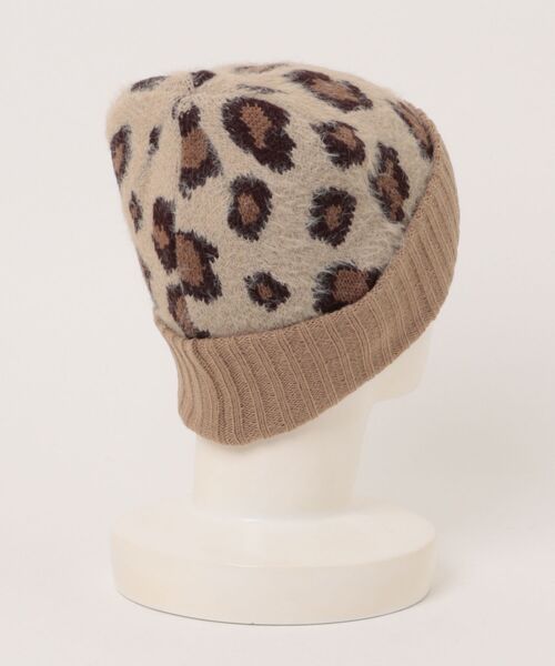 BILLABONG(ビラボン)の「BILLABONG/ビラボン ビーニー JACQURD MOHAIR MIX BEANIE BF014-908(ニットキャップ/ビーニー・レディース・ブラック系その他/ベージュ系その他/ホワイト系その他・FREE)」の4枚目の写真