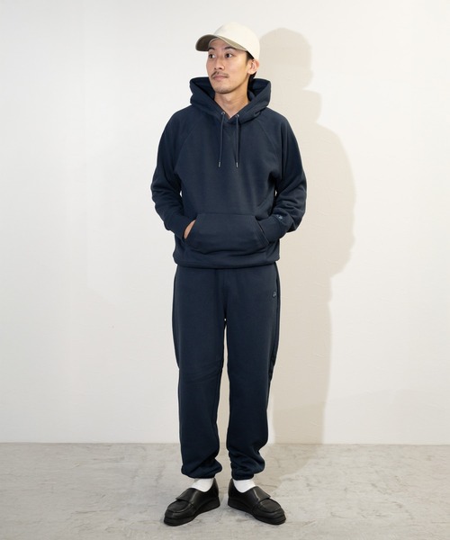 FRUIT OF THE LOOM（フルーツオブザルーム）の「【FRUIT OF THE LOOM】BASIC SWEAT HOODIE/ フルーツオブザルーム ベーシック スウェットパーカー（パーカー・メンズ・アイボリー/ネイビー/ブラック/杢グレー・S/M/L/XL）」の10枚目の写真