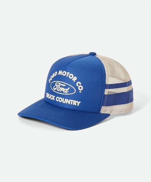 BRIXTON（ブリクストン）の「BRIXTON  FORD BUILT TOUGH TRUCKER / ブリクストン（キャップ・メンズ・ライトブルー/ブラック・O/S）」の6枚目の写真