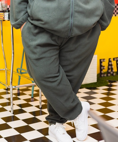 PIMLICO（ピムリコ）の「PIMLICO (ピムリコ) ウエストゴム フリース ロングパンツ（その他パンツ・メンズ・カーキ/ネイビー/ブラック・X1(3L～4L)/X2(4L～5L)/X3(6L～7L)/X5(9L～10L)/X4(8L～9L)）」の3枚目の写真