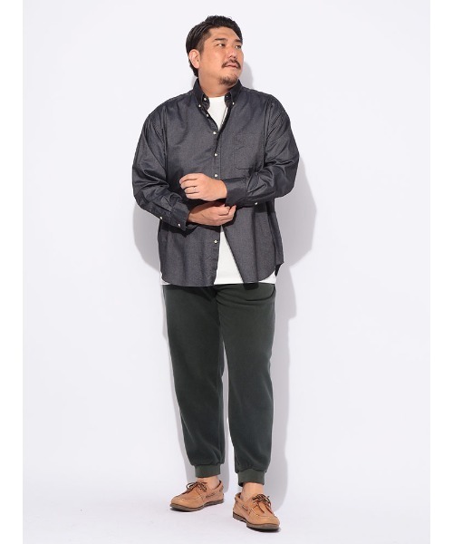 PIMLICO（ピムリコ）の「PIMLICO (ピムリコ) ウエストゴム フリース ロングパンツ（その他パンツ・メンズ・カーキ/ネイビー/ブラック・X1(3L～4L)/X2(4L～5L)/X3(6L～7L)/X5(9L～10L)/X4(8L～9L)）」の9枚目の写真