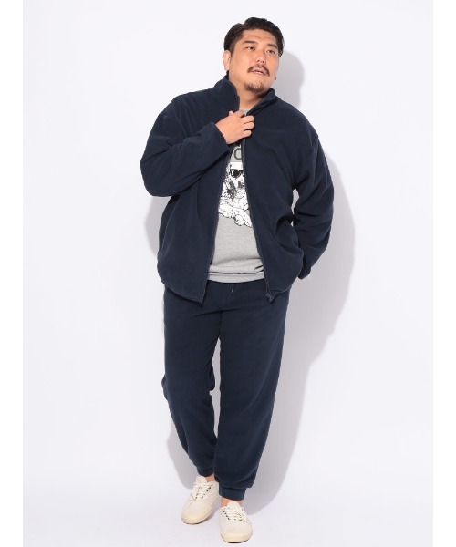 PIMLICO（ピムリコ）の「PIMLICO (ピムリコ) ウエストゴム フリース ロングパンツ（その他パンツ・メンズ・カーキ/ネイビー/ブラック・X1(3L～4L)/X2(4L～5L)/X3(6L～7L)/X5(9L～10L)/X4(8L～9L)）」の13枚目の写真